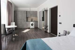Апарт-отели Апартотель Sumskaya Apartments Киев Улучшенные апартаменты-3